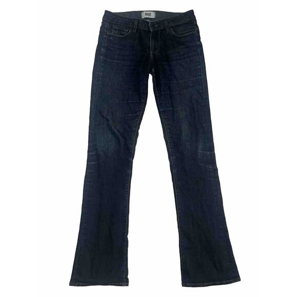 PAIGE Denim - PAIGE Dark Blue Boot Cut Jeans